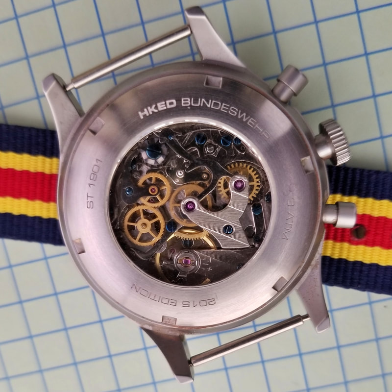 hked bundeswehr 2015 WUS Watchuseek F71 project watch movement