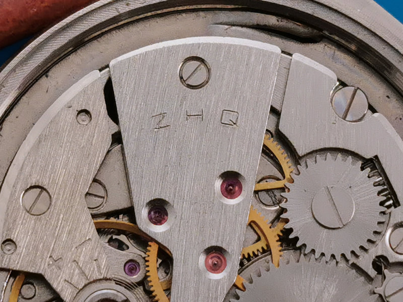 ZHQ marking for Hongqi Watch Factory in Xian (Standard/tongji movement)