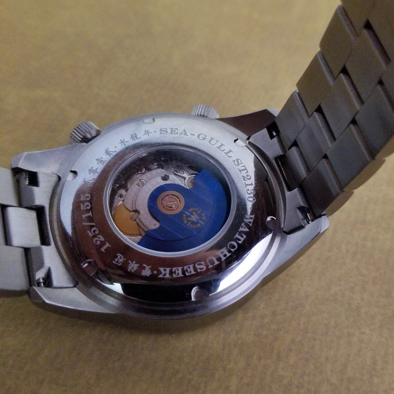 2012 Watchuseek limited edition compressor dual crown seagull 29130 movement 2